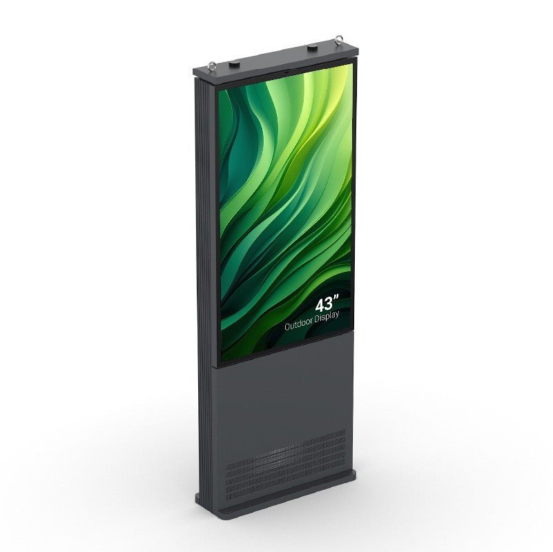 43″ Slanke outdoor infokiosk met hoge helderheid - Digitale Infozuil