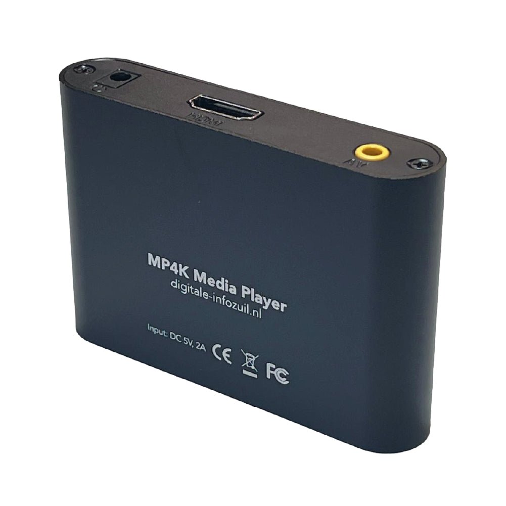 4K Ultra - HD Digital Signage Mediaspeler met USB - Digitale Infozuil