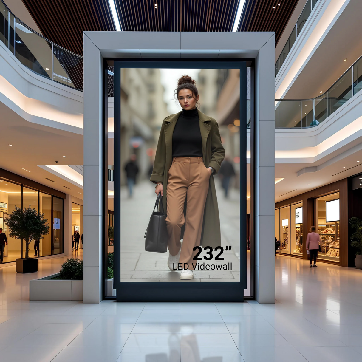 116″ Indoor All-in-one LED videowall met FI25-paneel - LW116