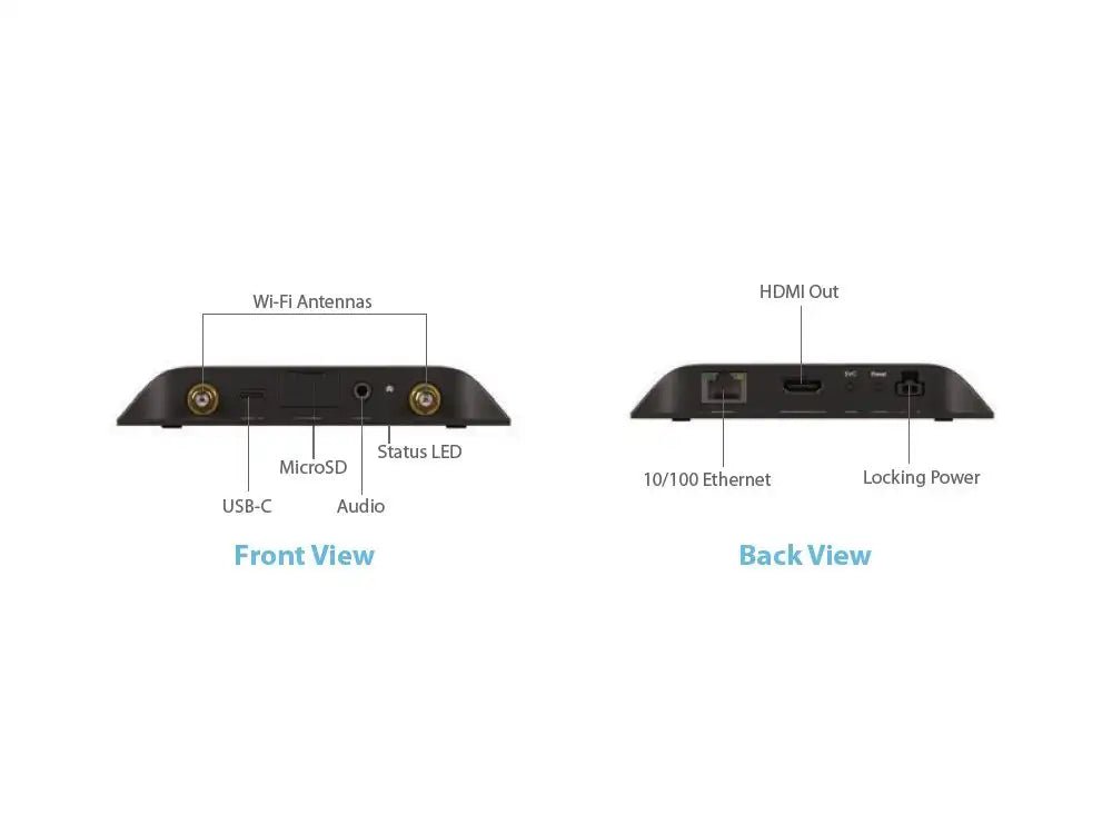 BrightSign LS425 Full HD digital signage player - Digitale Infozuil