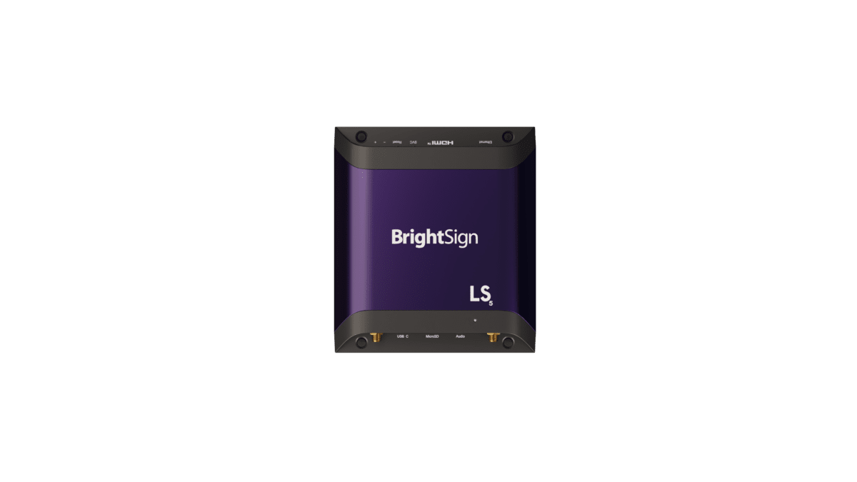 BrightSign LS425 Full HD digital signage player - Digitale Infozuil