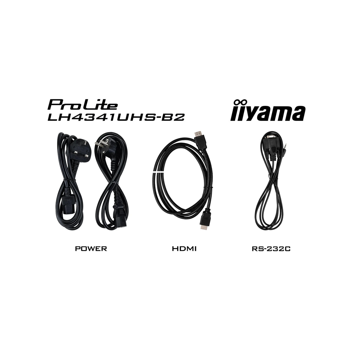 IIyama LH4341 UHS-B2 43” 4K UHD Digital Signage Display - Digitale Infozuil