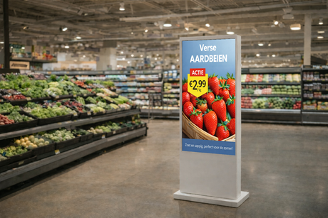 Digital signage voor bedrijven - De complete gids