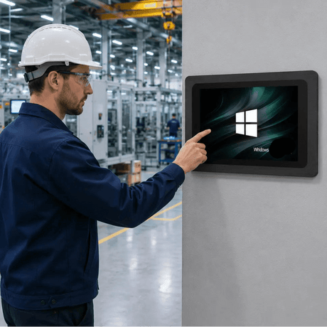 10.1″ Industriële Touch monitor - Digitale Infozuil