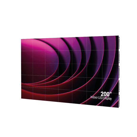 200″ Indoor All - in - one LED videowall met FI25 - paneel - LW200 - Digitale Infozuil