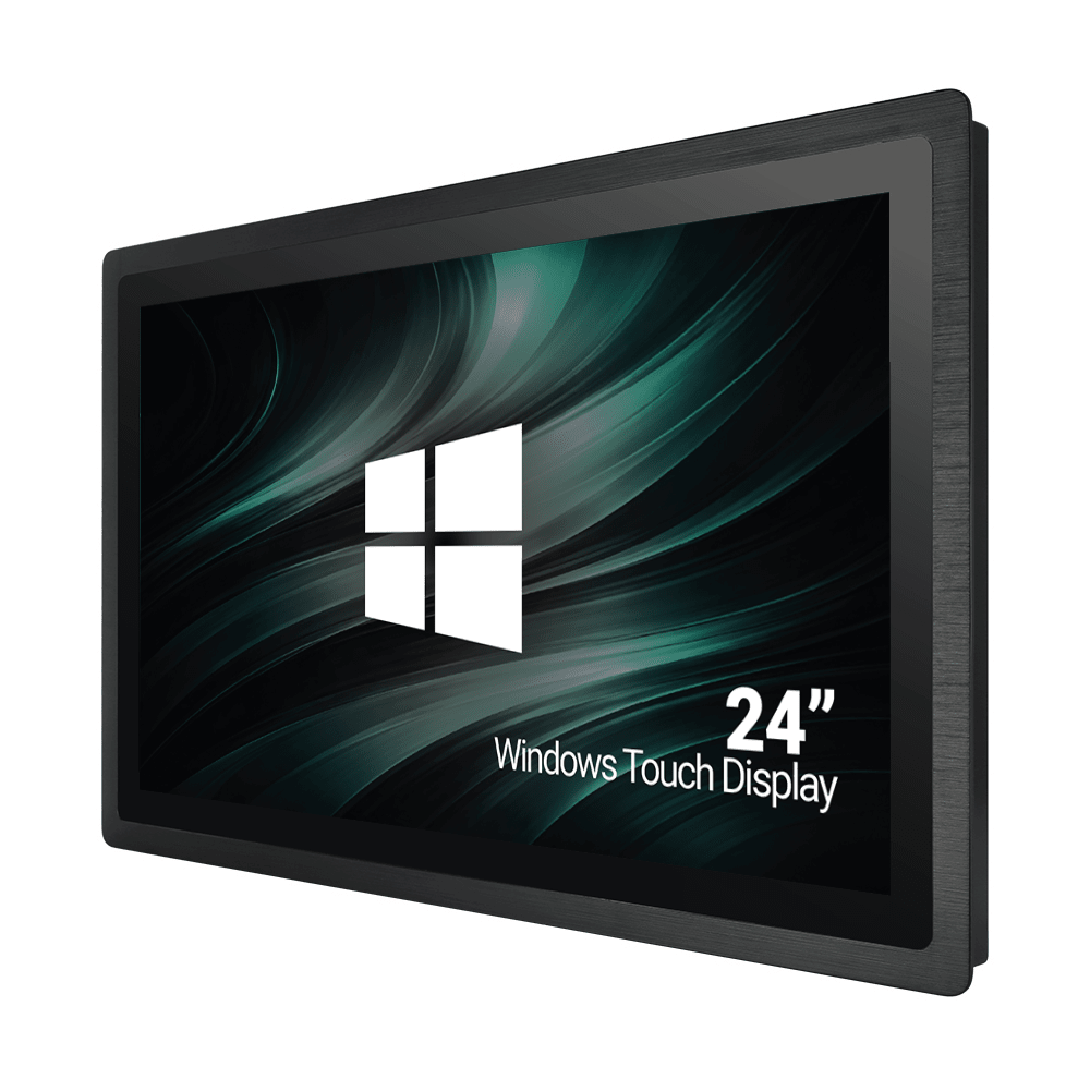 24″ Industriële Touchscreen All - in - One Windows PC - Digitale Infozuil