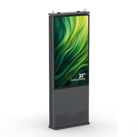 32″ Slanke outdoor infokiosk met hoge helderheid - Digitale Infozuil