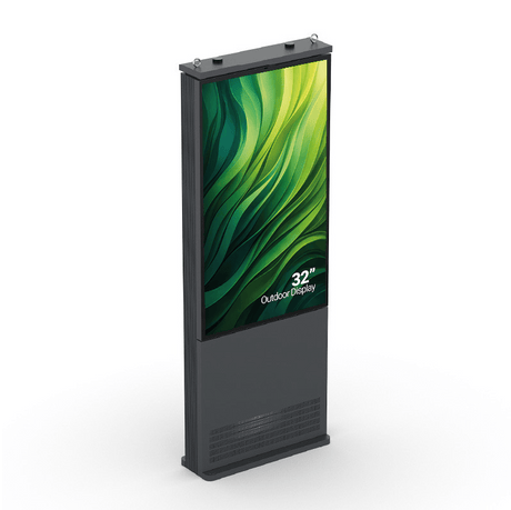 32″ Slanke outdoor infokiosk met hoge helderheid - Digitale Infozuil