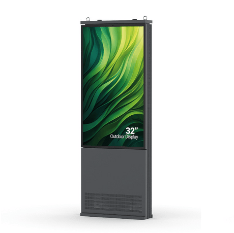 32″ Slanke outdoor infokiosk met hoge helderheid - Digitale Infozuil