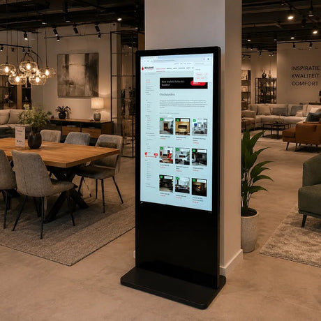 43″ Digitale Informatiezuil - Digitale Infozuil