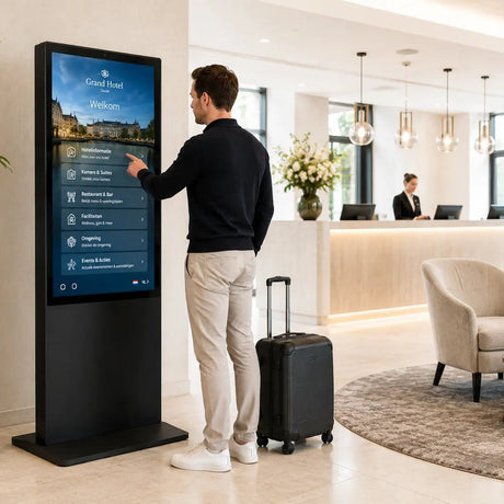 43″ Interactieve Informatiezuil - Digitale Infozuil