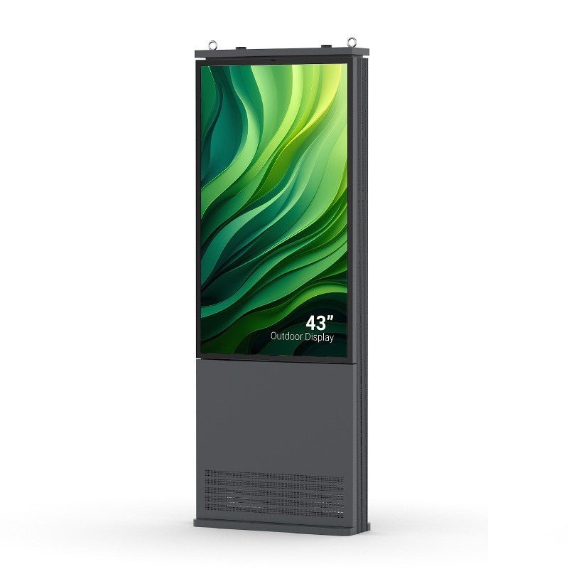 43″ Slanke outdoor infokiosk met hoge helderheid - Digitale Infozuil