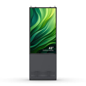 43″ Slanke outdoor infokiosk met hoge helderheid - Digitale Infozuil
