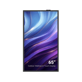 65″ Slank outdoor touchdisplay met hoge helderheid - Digitale Infozuil