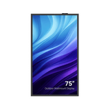 75″ Slank outdoor infodisplay met hoge helderheid - Digitale Infozuil