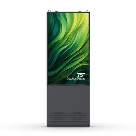 75″ Slanke outdoor infokiosk met hoge helderheid - Digitale Infozuil