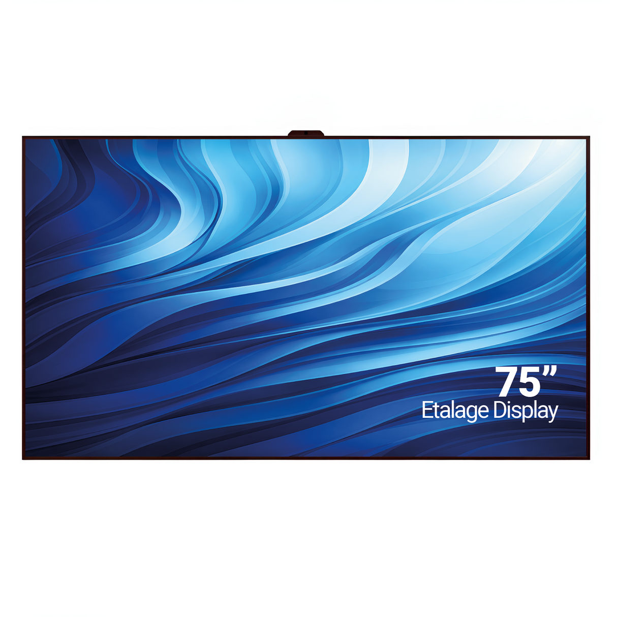 75" Etalage display – High brightness scherm voor winkels en showrooms