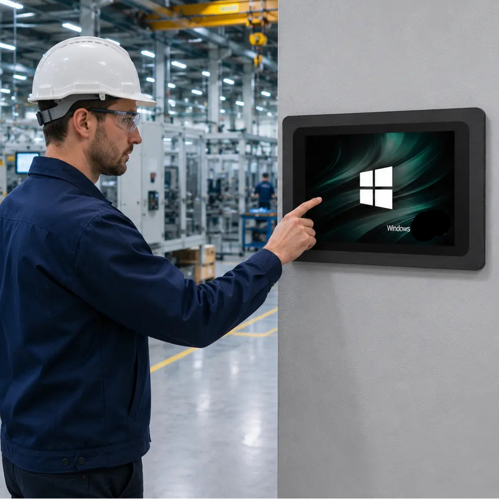 10.1″ Industriële Touchscreen All-in-One Windows PC