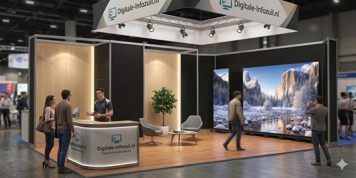 Opvouwbaar LED Poster Display voor binnen X250