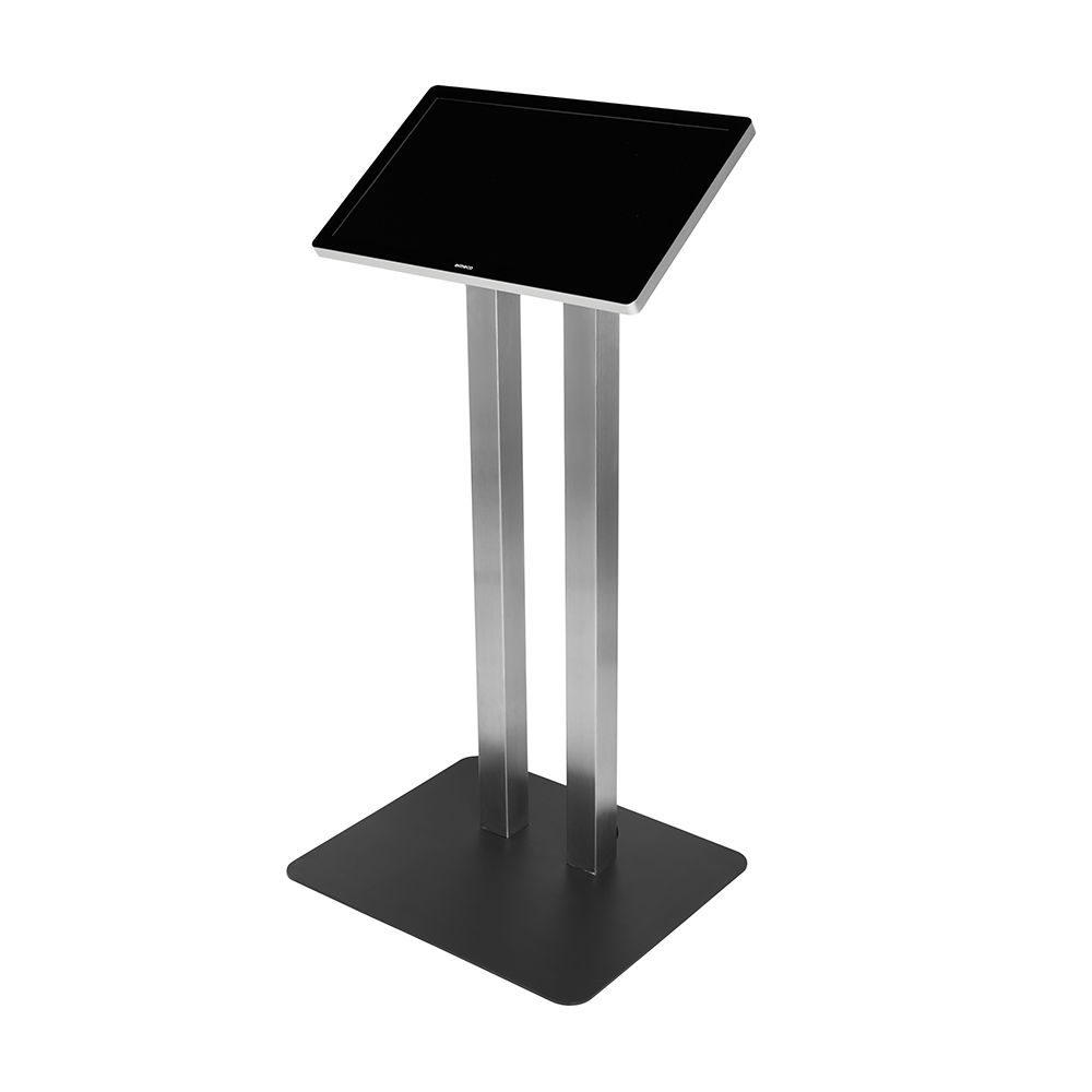 GL2 RVS informatiezuil voor schermen 24-65 inch