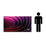 116″ Indoor All-in-one LED videowall met FI25-paneel - LW116