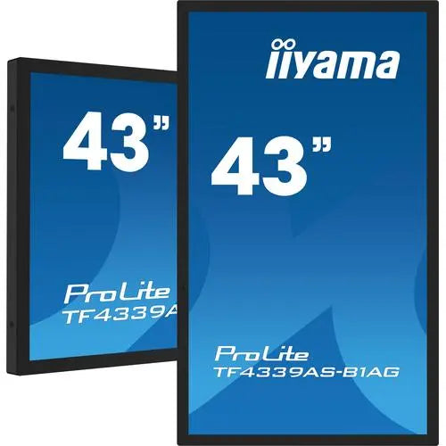 iiyama ProLite TF4339AS-B1AG – 43" 4K Open Frame Touchscreen