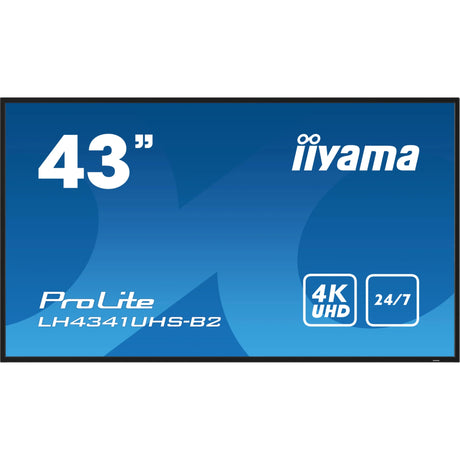 IIyama LH4341 UHS-B2 43” 4K UHD Digital Signage Display - Digitale Infozuil