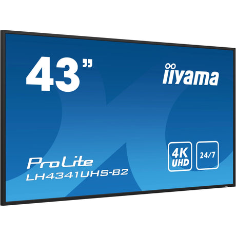 IIyama LH4341 UHS-B2 43” 4K UHD Digital Signage Display - Digitale Infozuil