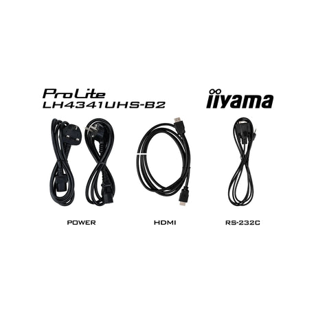 IIyama LH4341 UHS-B2 43” 4K UHD Digital Signage Display - Digitale Infozuil