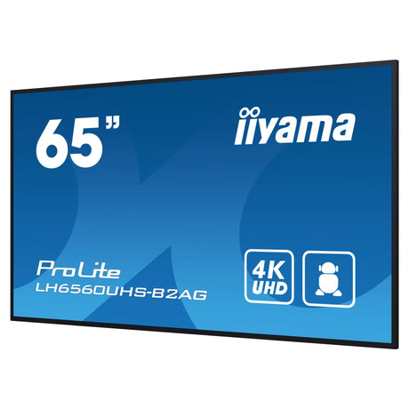 IIyama LH6560UHS - B2AG 65” 4K UHD Digital Signage Display - Digitale Infozuil