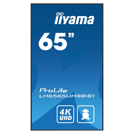 IIyama LH6565UHS-B2AG 65” 4K UHD Signage Display 800cd/m² - Digitale Infozuil
