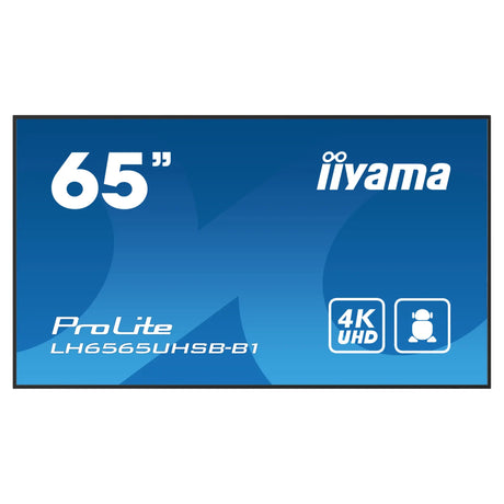 IIyama LH6565UHS-B2AG 65” 4K UHD Signage Display 800cd/m² - Digitale Infozuil