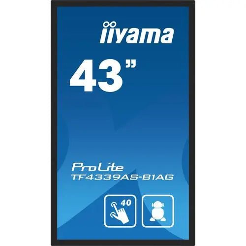 iiyama ProLite TF4339AS-B1AG – 43" 4K Open Frame Touchscreen - Digitale Infozuil
