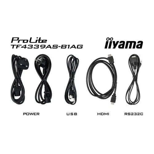 iiyama ProLite TF4339AS-B1AG – 43" 4K Open Frame Touchscreen - Digitale Infozuil