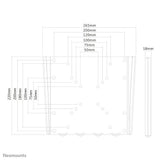 NeoMounts FPMA - W110 - Digitale Infozuil