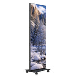 Opvouwbaar LED Poster Display voor binnen X250 - Digitale Infozuil