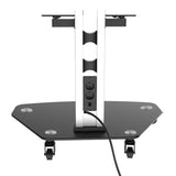 Verrijdbare vloerstandaard P300 voor schermen 32-75 inch - Digitale Infozuil