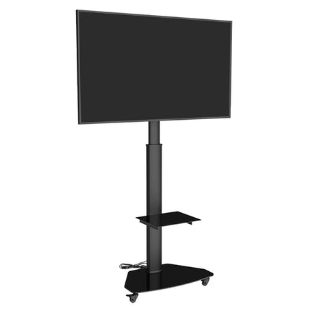 Verrijdbare vloerstandaard P300 voor schermen 32 - 75 inch - Digitale Infozuil