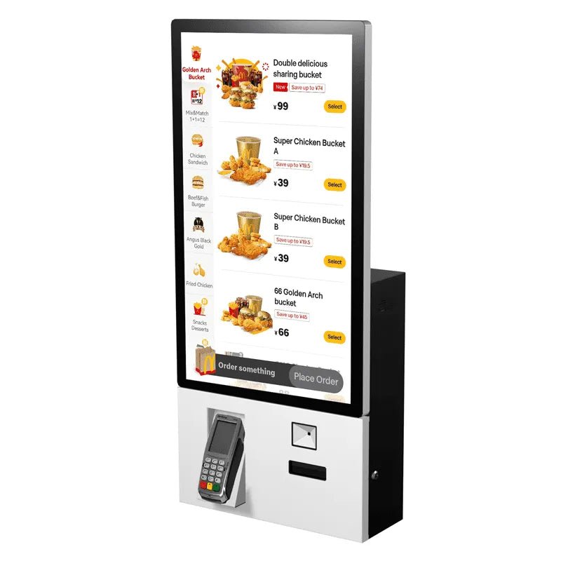 ZS - Serie 32″ Self - Service Kiosk ZS320 wandmodel - Digitale Infozuil